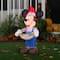 3.5ft. Airblown® Inflatable Thanksgiving Mickey as Scarecrow